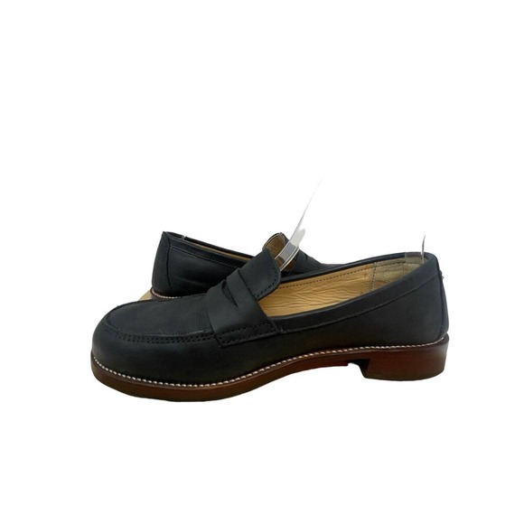 Adelante The Sofia Leather Penny Loafers Black Size 8B~Custom Made - Picture 7 of 11